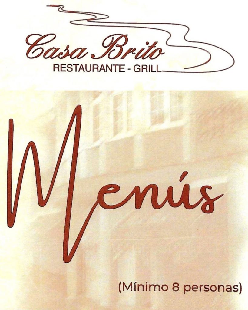 Menús Casa Brito